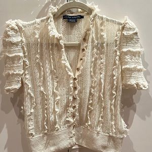 Lovely, comfortable and romantic RL Blue Label blouse